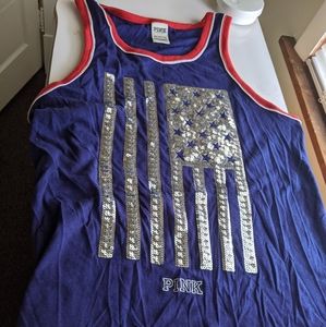 Pink tank top